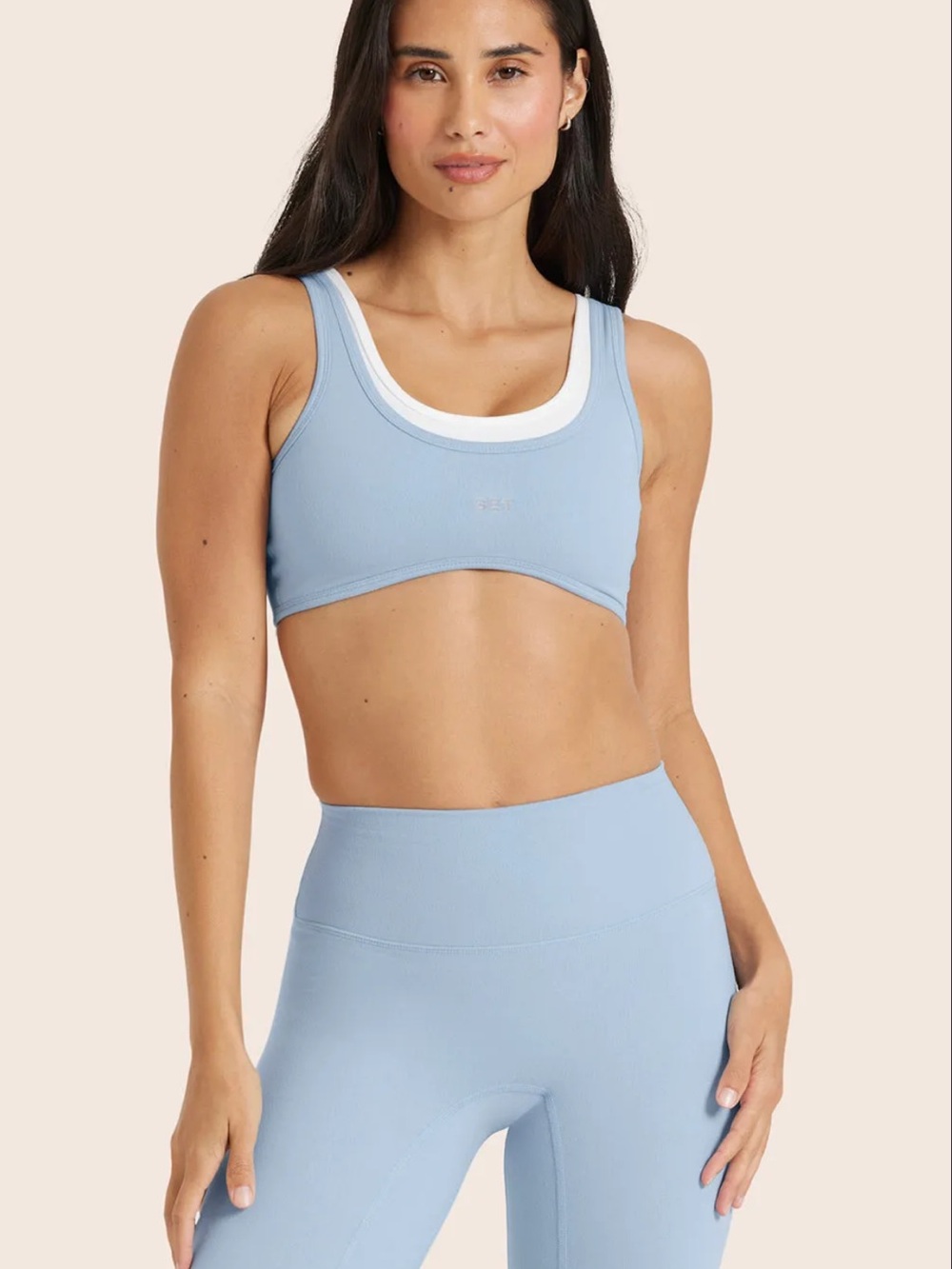 SET ACTIVE formcloud layered bra & legging set